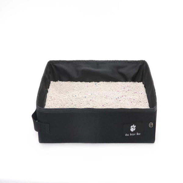 Portable Pet Travel Litter Box: The Ultimate On-The-Go Solution For Your Furry Friend-3