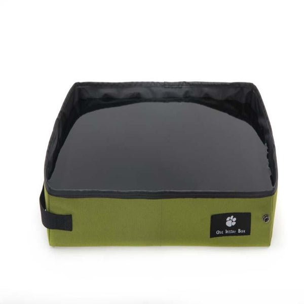 Portable Pet Travel Litter Box: The Ultimate On-The-Go Solution For Your Furry Friend-1