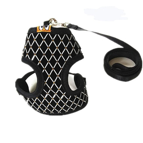 Pet Comfort Harness: Breathable Nylon Vest For Small And Medium Dogs And Cats-0
