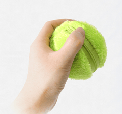 Interactive Plush Pet Toy Ball With Electric Motion-0