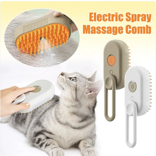 3-in-1 Electric Pet Brush - ellefancypets.com