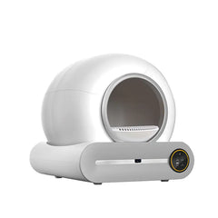 Automatic Cat Litter Box with Odor Control (Large) - ellefancypets.com