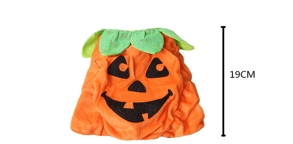 Pet Pumpkin Leaf Costume - Creative Halloween Cat Cosplay Clothing-3