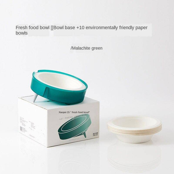 Replaceable Eco-Friendly Cat And Dog Food Bowl Set - The Freshfeed-3