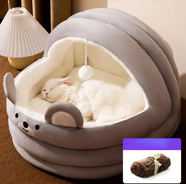 Warm Cat Nest - ellefancypets.com
