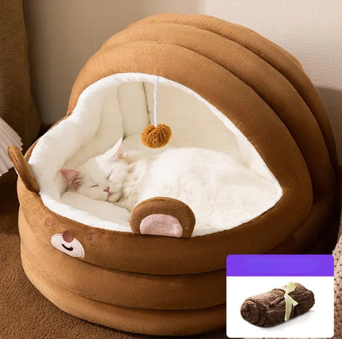 Warm Cat Nest - ellefancypets.com