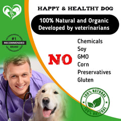 Insects Prevention Chewable Pills for Dogs Natural Pest Control for Pets Dogs - ellefancypets.com