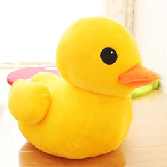Yellow Duck Plush Toy and Pillow - ellefancypets.com