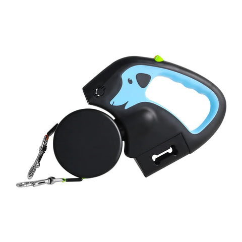 Retractable Dog Leash - Walk Two Dogs, Zero Tangles. - ellefancypets.com