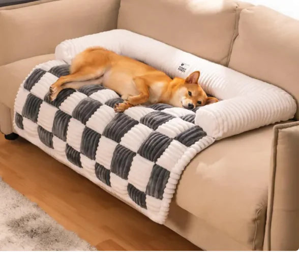 CozyPlush Pet Bed - ellefancypets.com